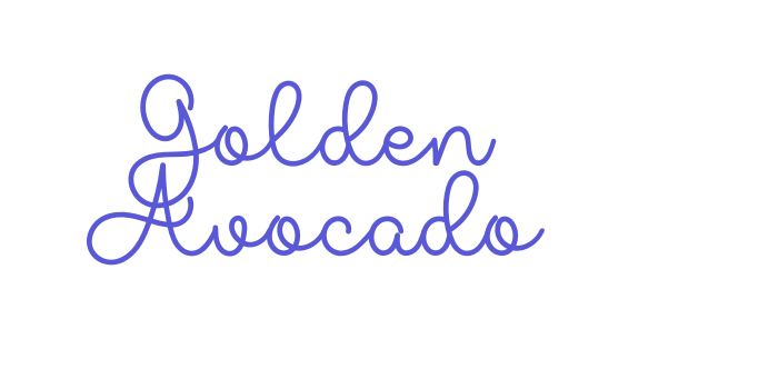 Golden Avocado Font Download