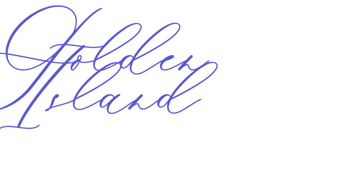 Golden Island Font Download