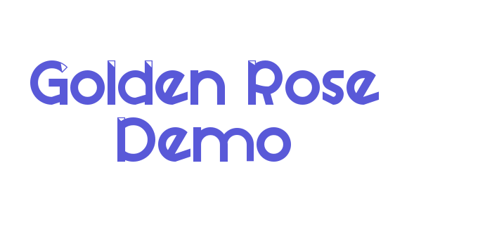 Golden Rose Demo Font Download