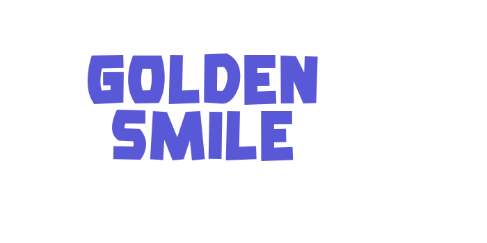 Golden Smile Font Download