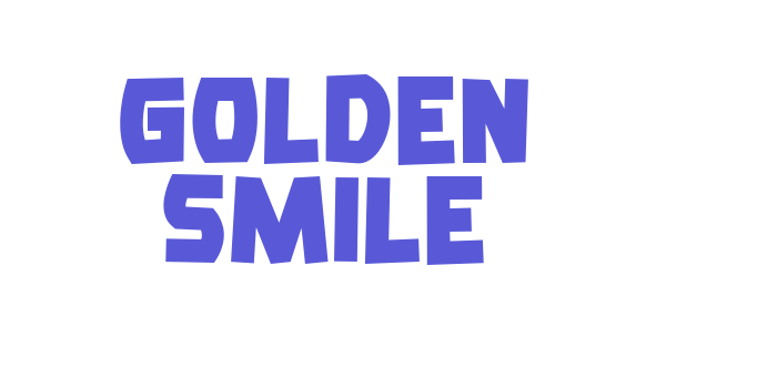 Golden Smile Font