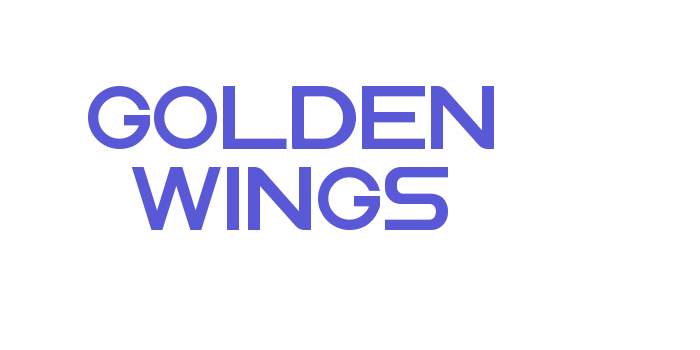 Golden Wings Font Download