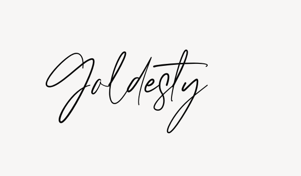 Goldesty Font