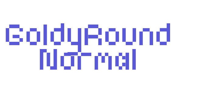 GoldyRound Normal Font Download