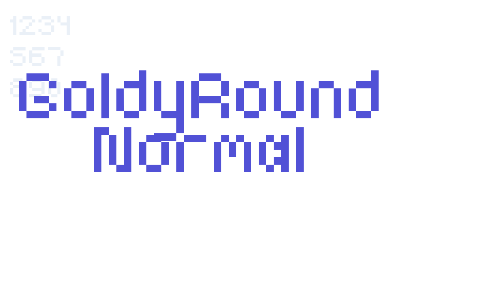 GoldyRound Normal-font-download