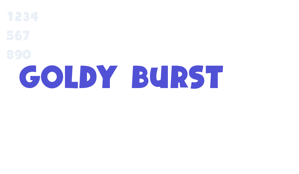 Goldy Burst-font-download