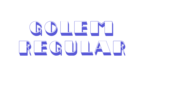 Golem Regular Font Download