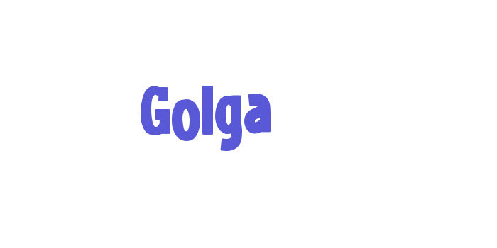 Golga Font