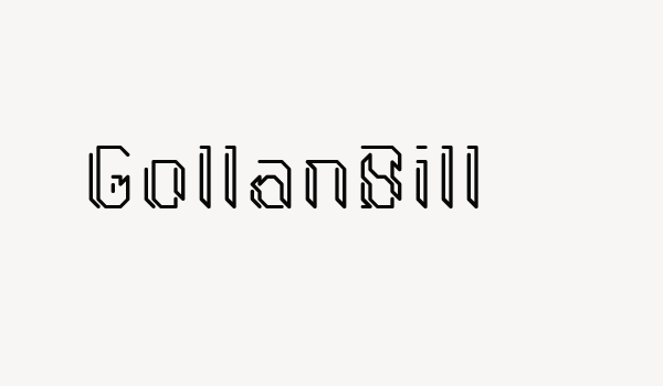 GollanBill Font