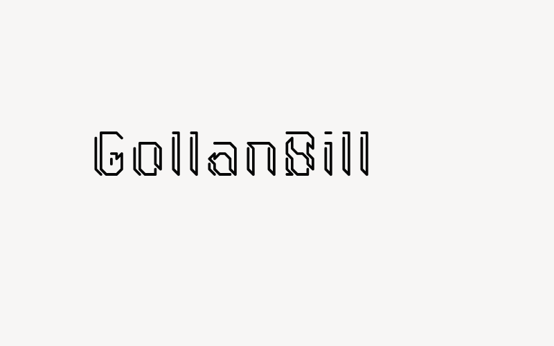 GollanBill Font