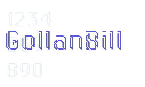 GollanBill Font Download