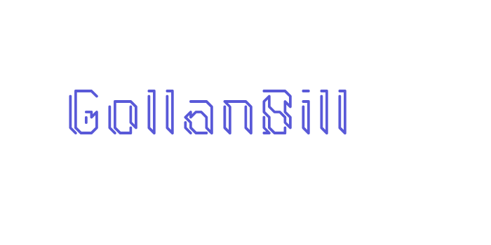 GollanBill Font Download