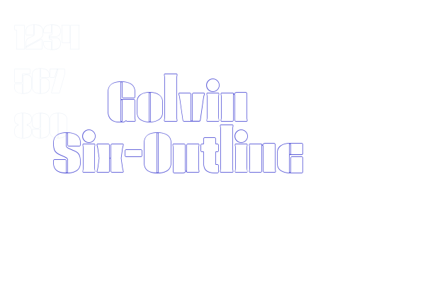Golvin Six-Outline