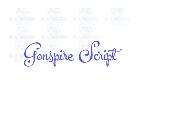 Gonspire Script