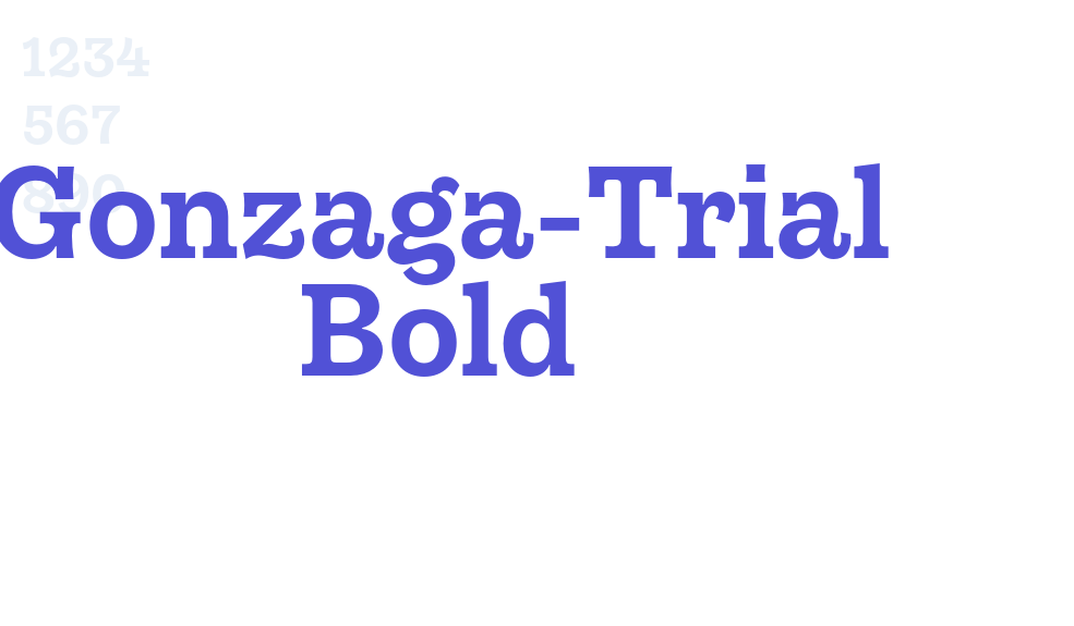 Gonzaga-Trial Bold-font-download