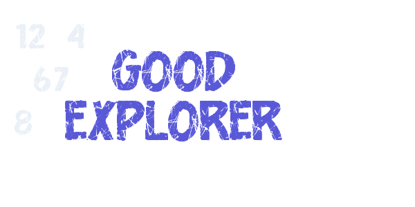 Good Explorer font free