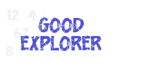 Good Explorer-font-download