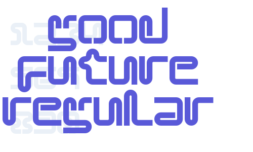 Good Future Regular Font Download