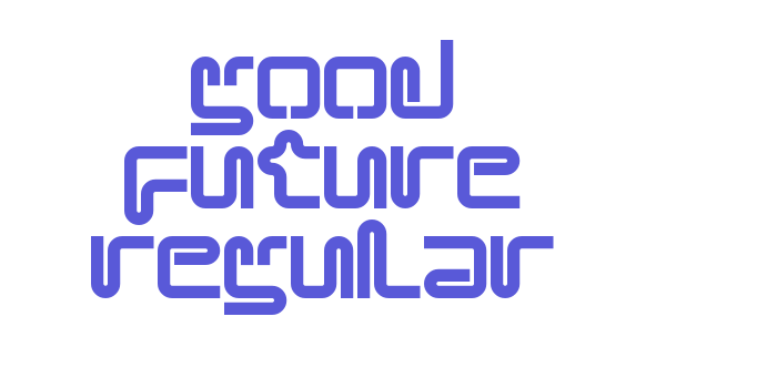 Good Future Regular Font Download