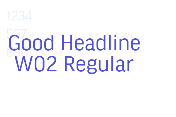 Good Headline W02 Regular