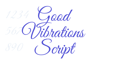 Good Vibrations  Script-font-download