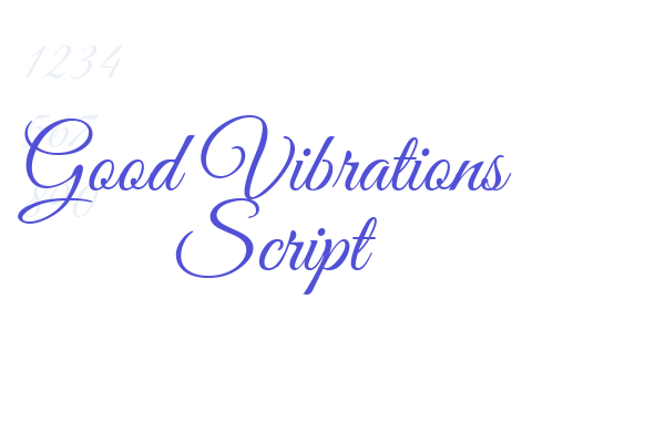 Good Vibrations  Script