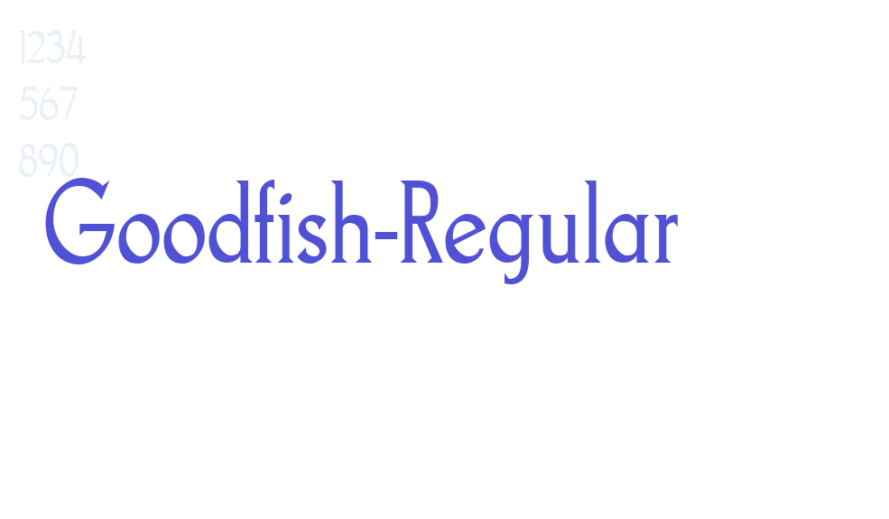 Goodfish-Regular-font-download