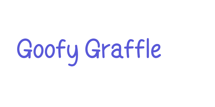 Goofy Graffle Font Download