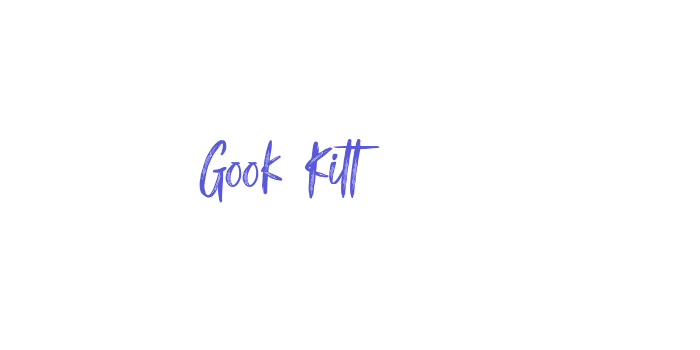 Gook Kitt Font Download