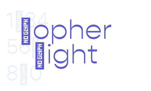 Gopher Light Font Download