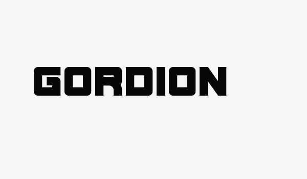 Gordion Font