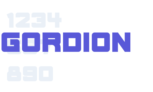 Gordion Font Download