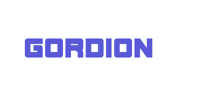 Gordion Font Download