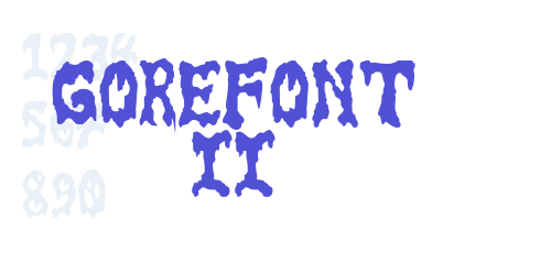 GoreFont II-font-download