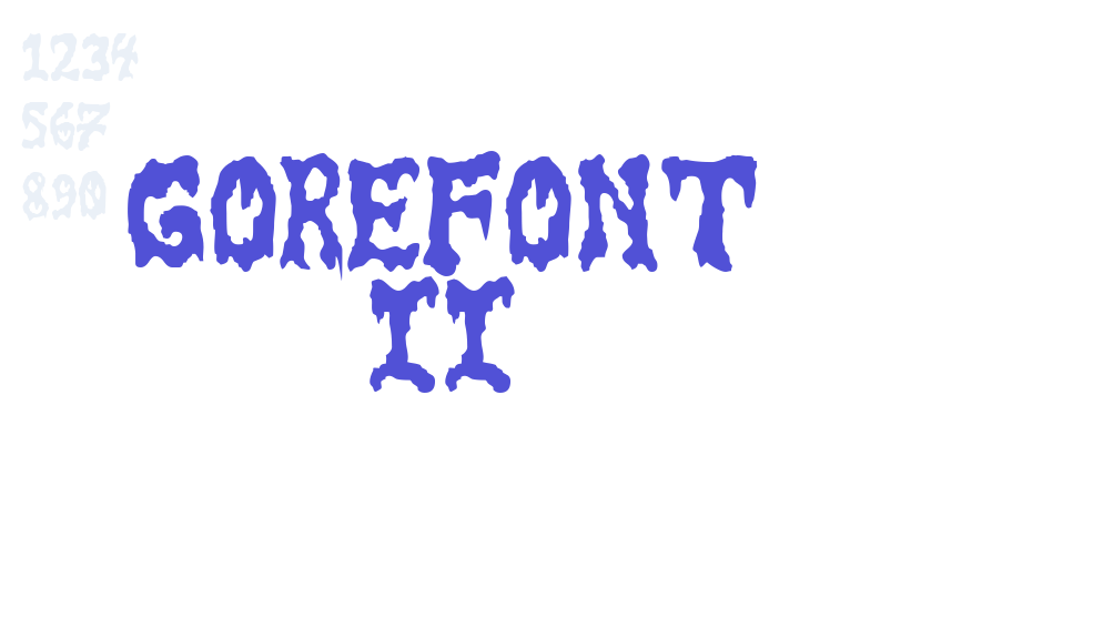 GoreFont II-font-download