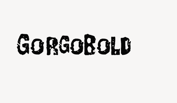 GorgoBold Font