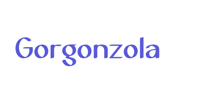 Gorgonzola Font