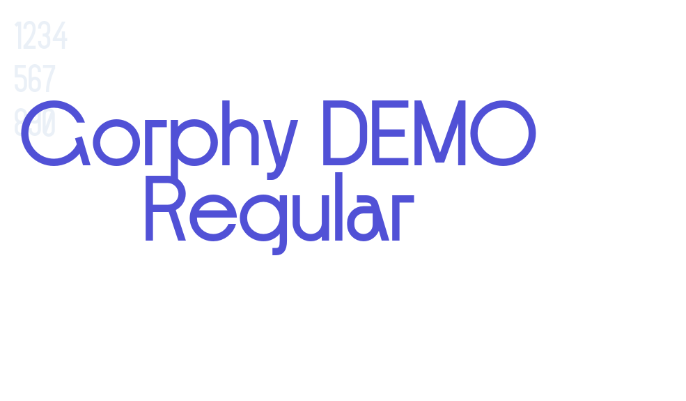 Gorphy DEMO Regular-font-download