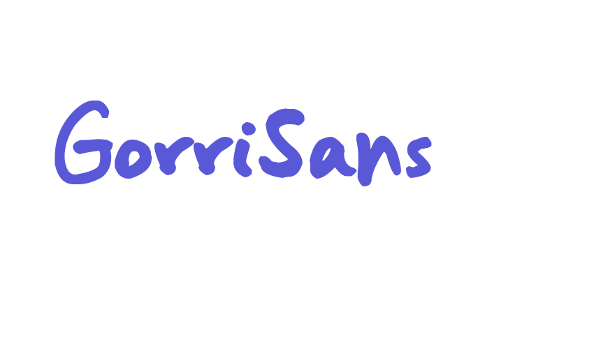 GorriSans Font