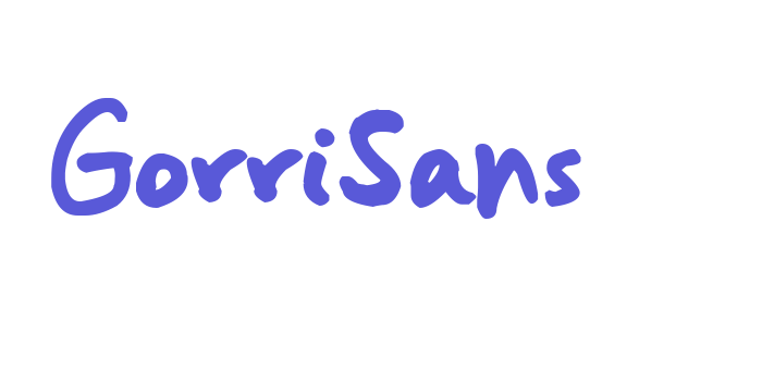 GorriSans Font Download