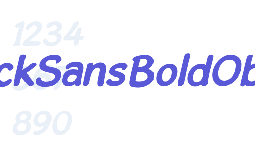 GosmickSansBoldOblique Font Download