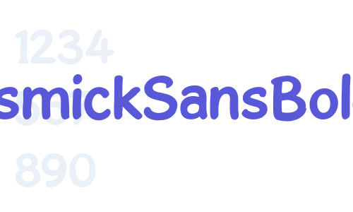 GosmickSansBold Font Download