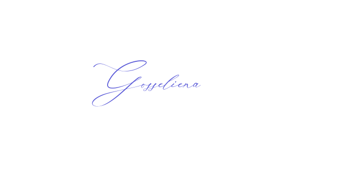 Gosseliena Font