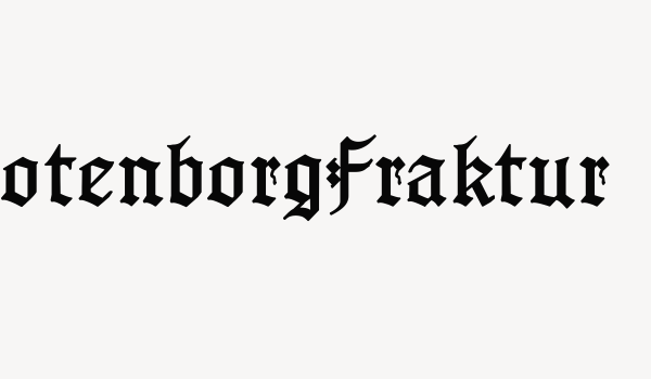 GotenborgFraktur Font