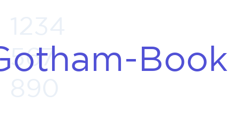 Gotham-Book-font-download