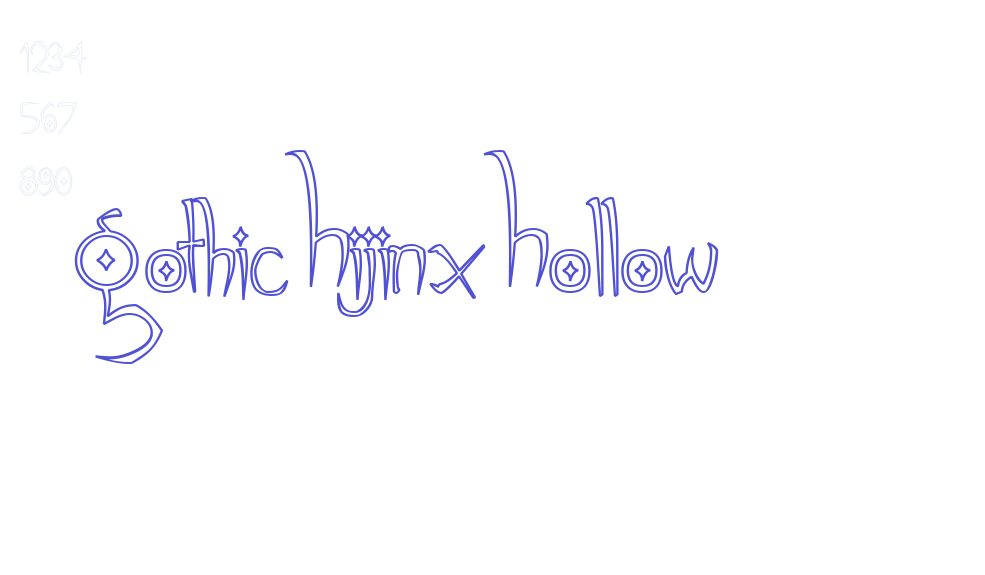 Gothic Hijinx Hollow-font-download