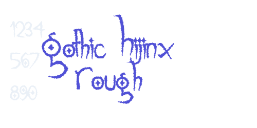 Gothic Hijinx Rough-font-download