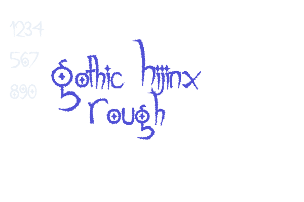 Gothic Hijinx Rough