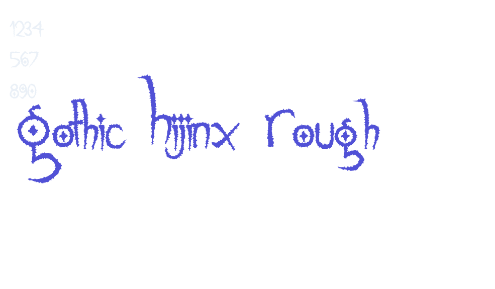 Gothic Hijinx Rough-font-download