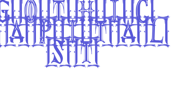 Gothic Kapital St Font Download